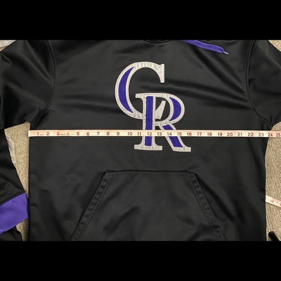 Stiches Colorado Rockies MLB Jacket Mens Large - Picture 5 of 7